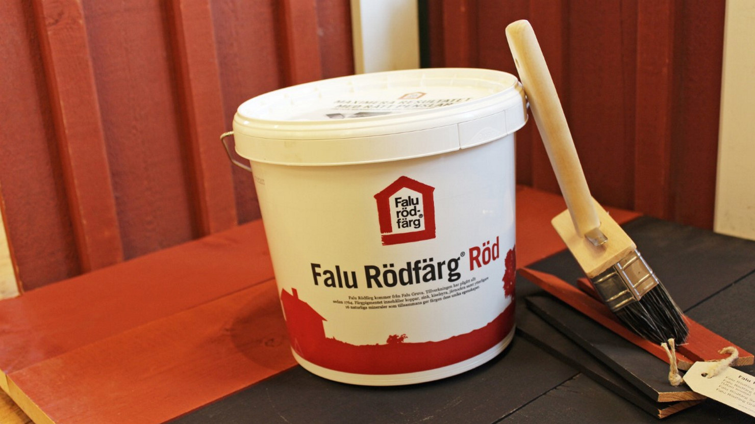 Falu rödfärg - Slöjd & Byggnadsvård