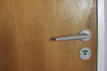 gabon med plasttrycke