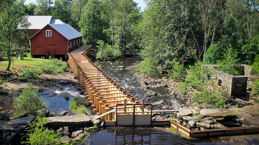Brokvarn, Öxabäck, Marks kommun.