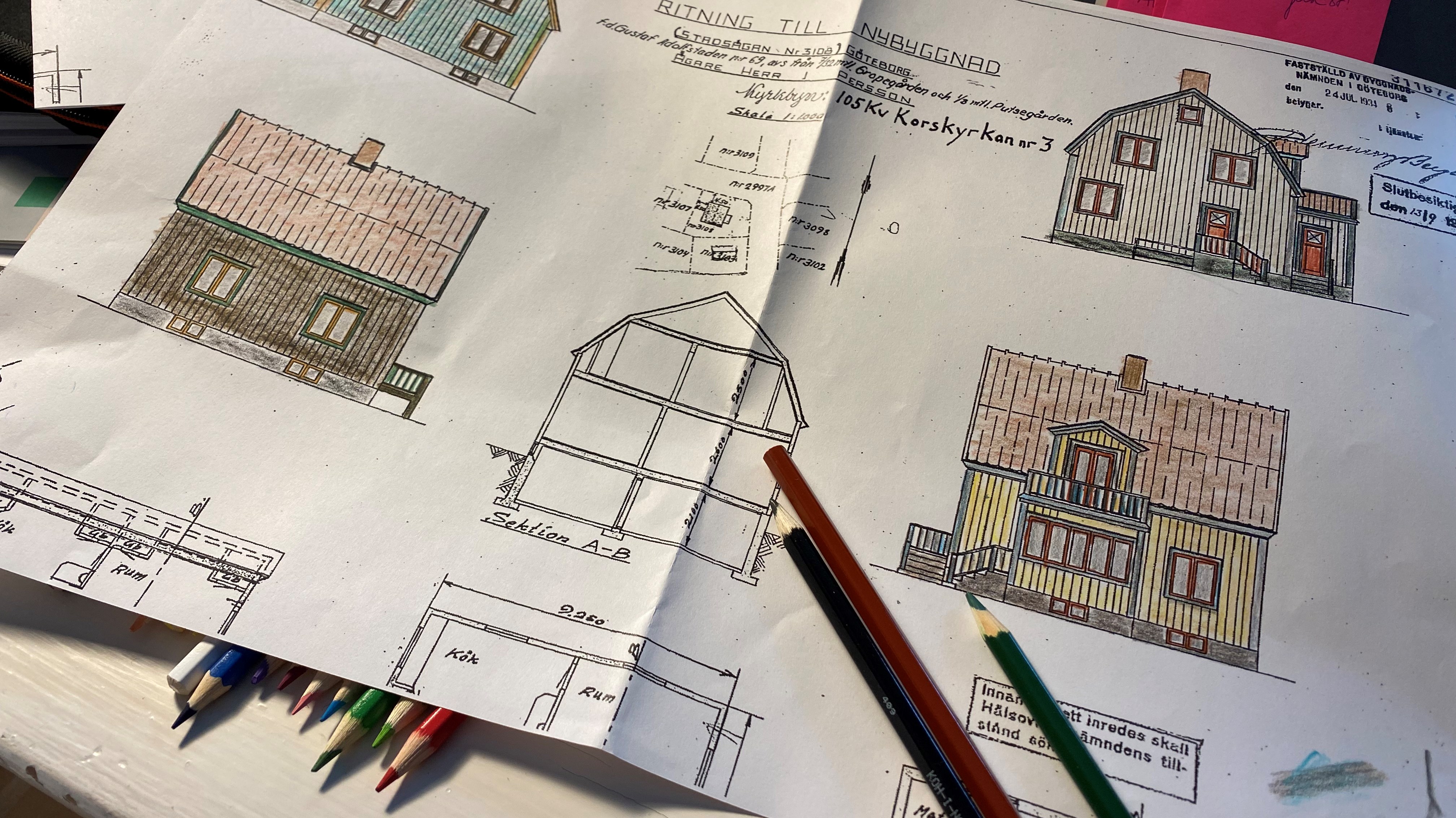 Färgsättning av ditt hus - Slöjd & Byggnadsvård