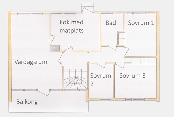 Gulmåras övervåning